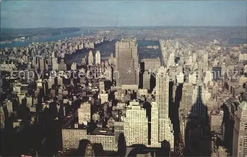 New York City Skyline from Empire Stat Building / New York /
