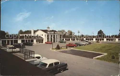 Albany New York Mount Vernon Motel Kat. Albany