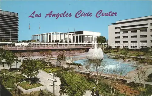 Los Angeles California Civic Center Kat. Los Angeles