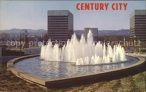 Beverly Hills California Century Citi Brunnen Kat. Beverly Hills