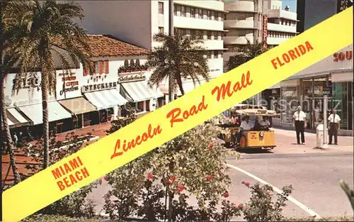 Miami Beach Lincoln Road Mall  Kat. Miami Beach