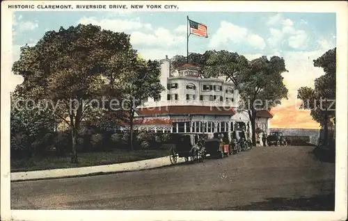 New York City Claremont Inn Riverside Drife Autos / New York /