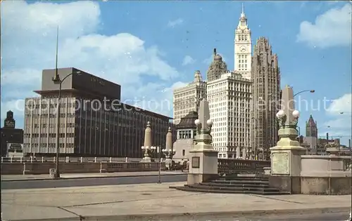 Chicago Illinois Wakcer Drive Plaza Kat. Chicago