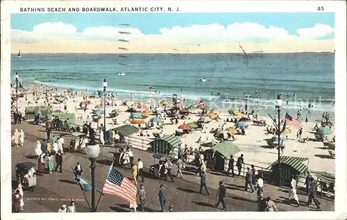 Atlantic City New Jersey Bathing Beach  Kat. Atlantic City