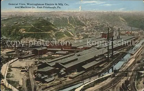 East Pittsburgh Westinghouse Electric  Kat. East Pittsburgh