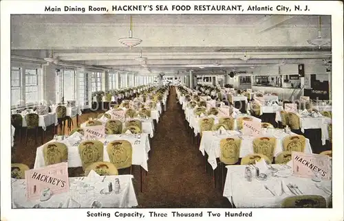 Atlantic City New Jersey Hachneys Food Restaurant Kat. Atlantic City
