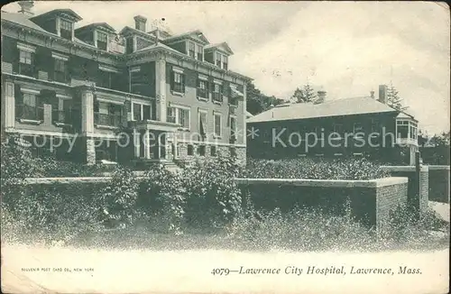 Lawrence Massachusetts City Hospital Kat. Lawrence