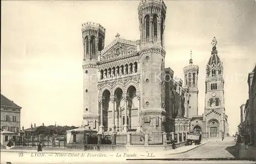 Lyon France Notre Dame de Fourviere Kat. Lyon