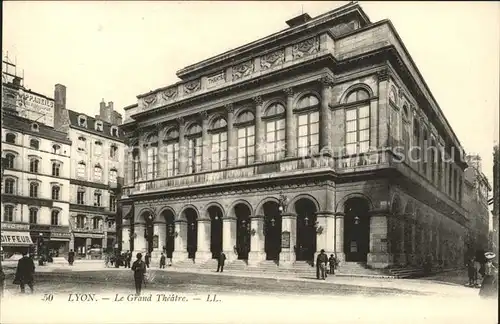 Lyon France Grand Theatre Kat. Lyon