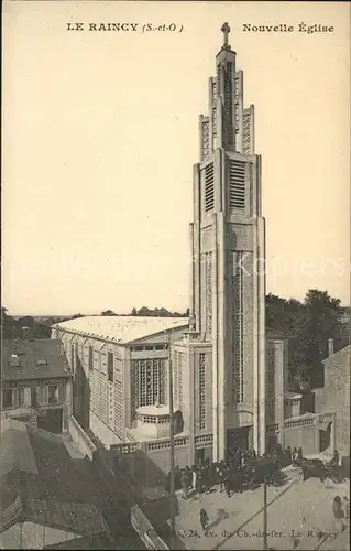 Le Raincy Nouvelle Eglise Kat. Le Raincy