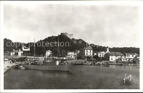 Porquerolles Port Bateau Chateau Kat. Hyeres