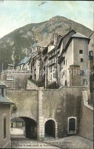 Briancon Vue prise de la Porte d Embrun Kat. Briancon