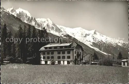 Les Tines Hotel de la Mer de Glace Chaine du Mont Blanc Kat. Chamonix Mont Blanc