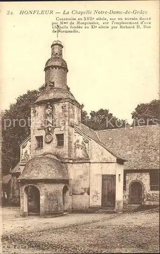 Honfleur Chapelle Notre Dame de Grace XVII siecle Kat. Honfleur