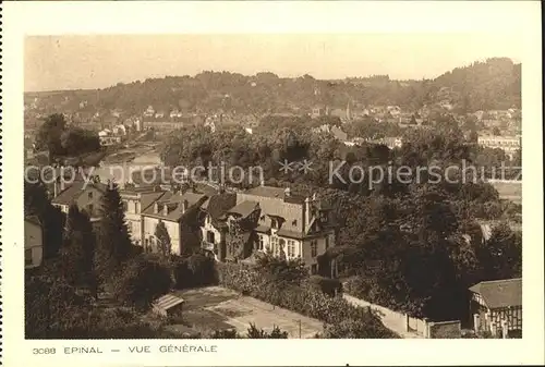 Epinal Vosges Vue generale Collection Les Vosges Kat. Epinal