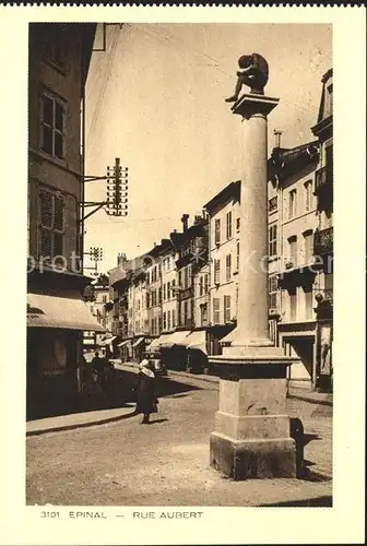 Epinal Vosges Rue Aubert Monument Collection Les Vosges Kat. Epinal