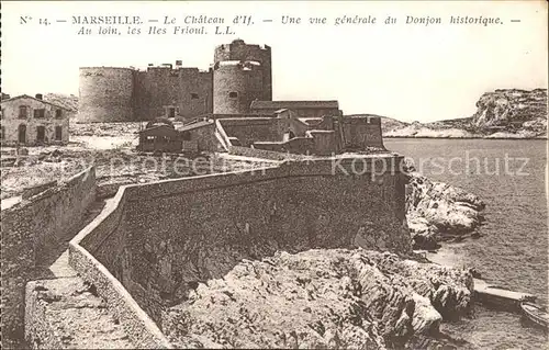 Marseille Chateau d If Donjon historique Iles Frioul Kat. Marseille
