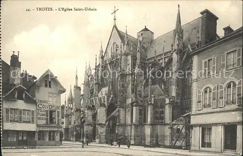 Troyes Aube Eglise Saint Urbain Kat. Troyes