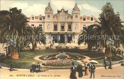 Monte Carlo Casino et les Jardins Kat. Monte Carlo