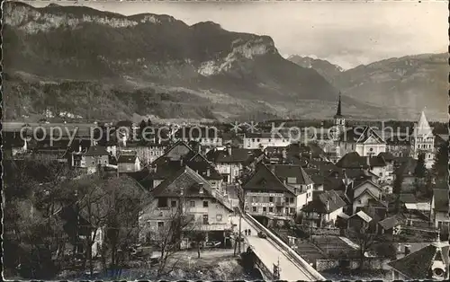 Les Echelles Vue generale et les Alpes Kat. Les Echelles