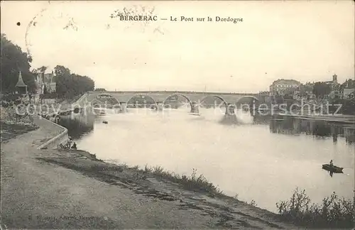 Bergerac Pont sur la Dordogne Kat. Bergerac