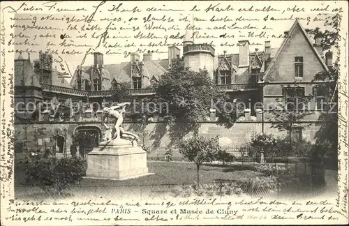 Paris Square et Musee de Cluny Kat. Paris