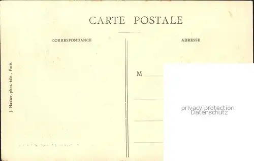 Paris Crue de la Seine Inondations 1910 Hochwasser Katastrophe Kat. Paris