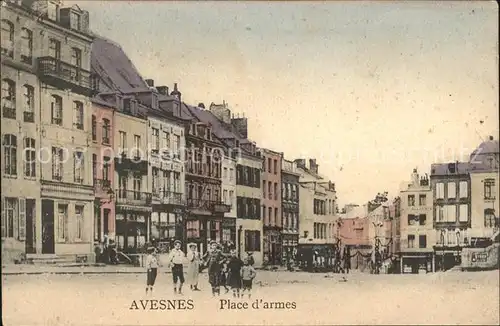 Avesnes sur Helpe Place d Armes Kat. Avesnes sur Helpe