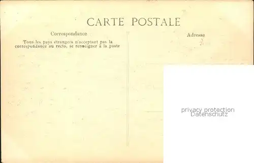 Paris Square du Petit Palais Crue de la Seine Inondations 1910 Hochwasser Katastrophe Kat. Paris