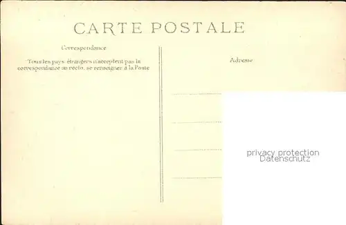 Paris Boulevard Haussmann Crue de la Seine Inondations 1910 Hochwasser Katastrophe Kat. Paris