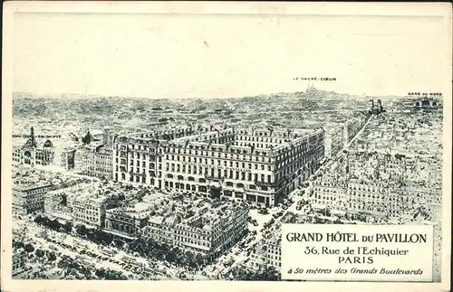 Paris Grand Hotel du Pavillon Kat. Paris