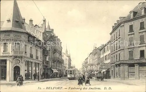 Belfort Alsace Faubourg des Ancetres Kat. Belfort