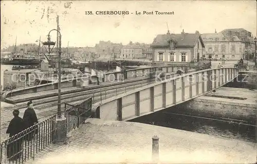 Cherbourg Octeville Basse Normandie Pont Tournant Drehbruecke Kat. Cherbourg Octeville