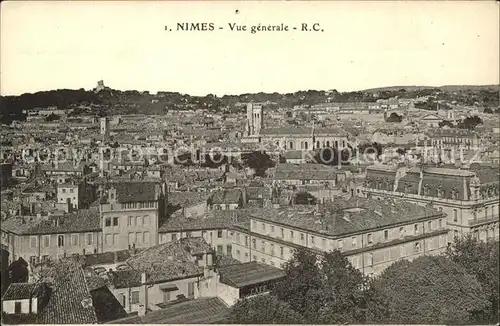 Nimes Vue generale Kat. Nimes