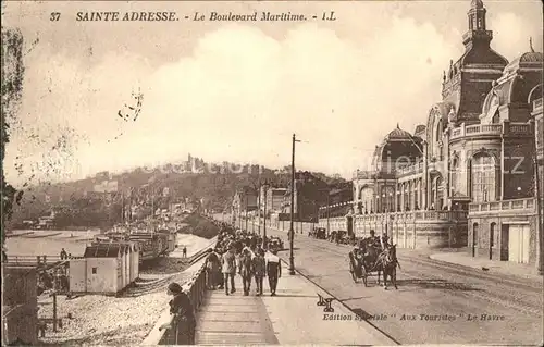 Sainte Adresse Boulevard Maritime Kat. Sainte Adresse