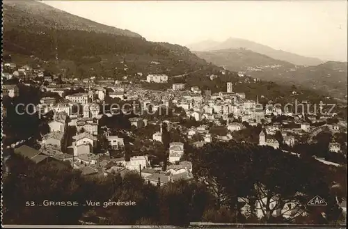 Grasse Alpes Maritimes Vue generale Kat. Grasse