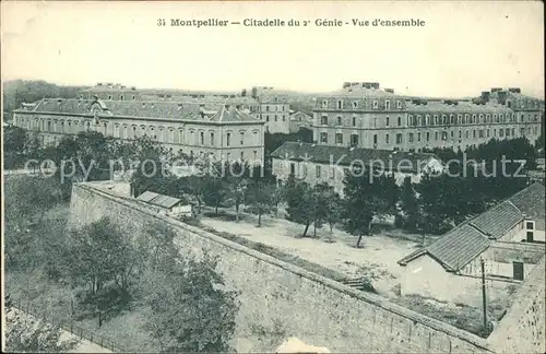 Montpellier Herault Citadelle du 2e Genie Kat. Montpellier