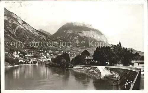 Grenoble Saint Eynard la Tranche et l Isere Montagnes Kat. Grenoble