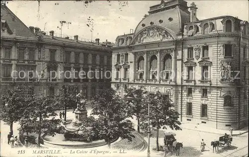 Marseille Caisse d Epargne Monument Kat. Marseille