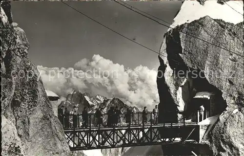 Chamonix Teleferique Aiguille du Midi Kat. Chamonix Mont Blanc