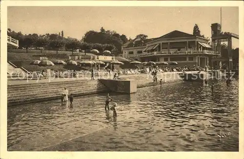 Evian les Bains Haute Savoie Plage Kat. Evian les Bains