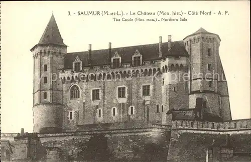 Saumur Chateau Monument historique Kat. Saumur