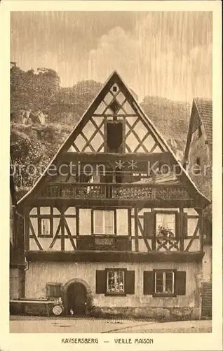 Kaysersberg Haut Rhin Vieille Maison Kat. Kaysersberg