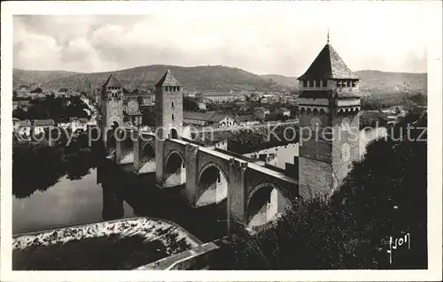 Cahors Pont Valentre XIV siecle et le Lot Kat. Cahors
