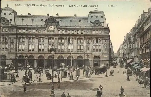 Paris Gare Saint Lazare Cour du Havre Kat. Paris