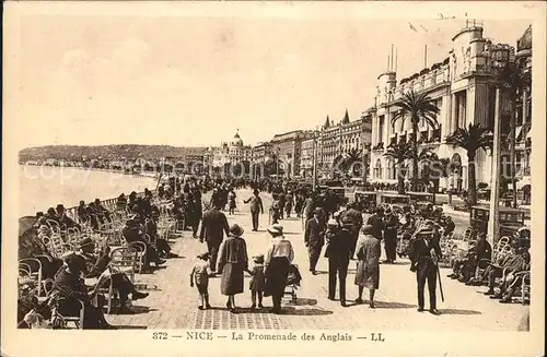 Nice Alpes Maritimes Promenade des Anglais Kat. Nice