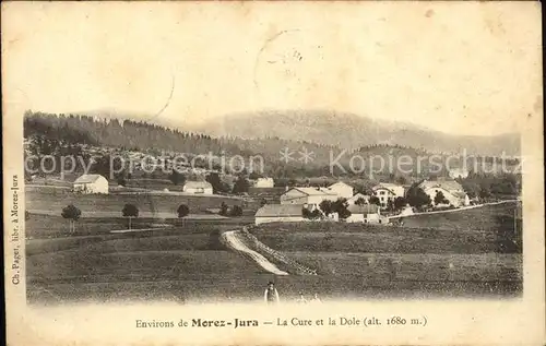 Morez La Cure et la Dole Panorama Kat. Morez