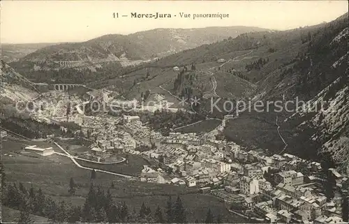 Morez Vue generale Panorama Kat. Morez