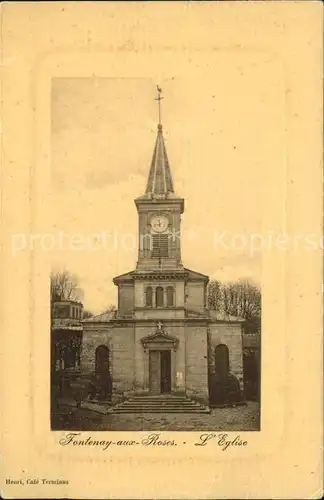 Fontenay aux Roses Eglise Kat. Fontenay aux Roses