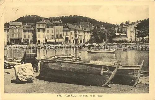 Cassis Port et la ville Kat. Cassis